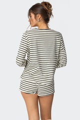 Jordyn Striped Long Sleeve T Shirt