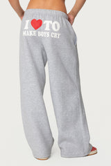 Boys Cry Wide Leg Joggers