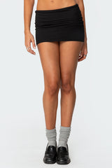 Aisha Low-Rise Mini Skirt