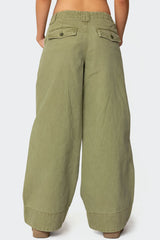 Vivienne Twill Baggy Pants