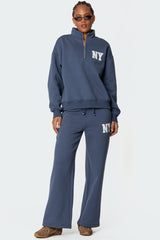 Ny Quarter Zip Sweatshirt