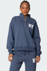 Ny Quarter Zip Sweatshirt