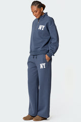 Ny Wide Leg Sweatpants