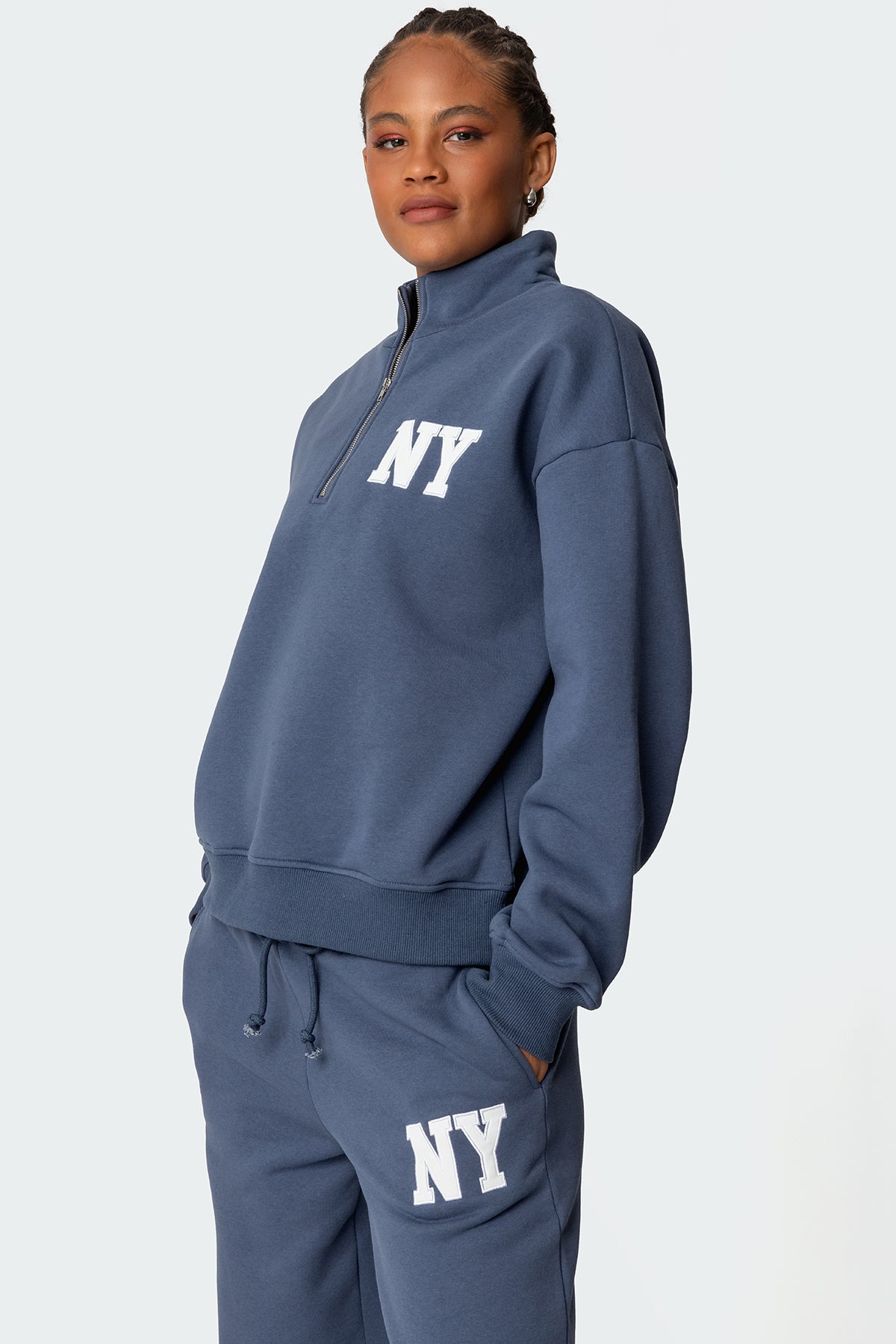 Ny Quarter Zip Sweatshirt