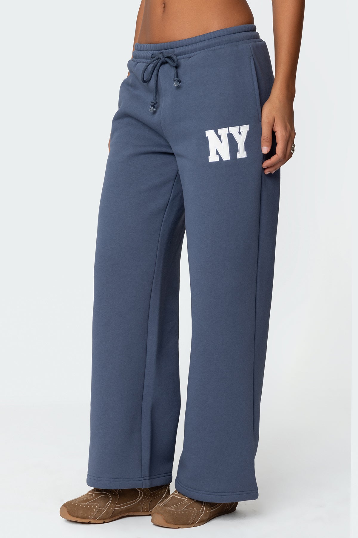 Ny Wide Leg Sweatpants