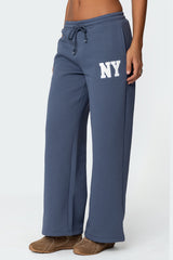 Ny Wide Leg Sweatpants