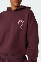 Sasha Bow Detail Hoodie