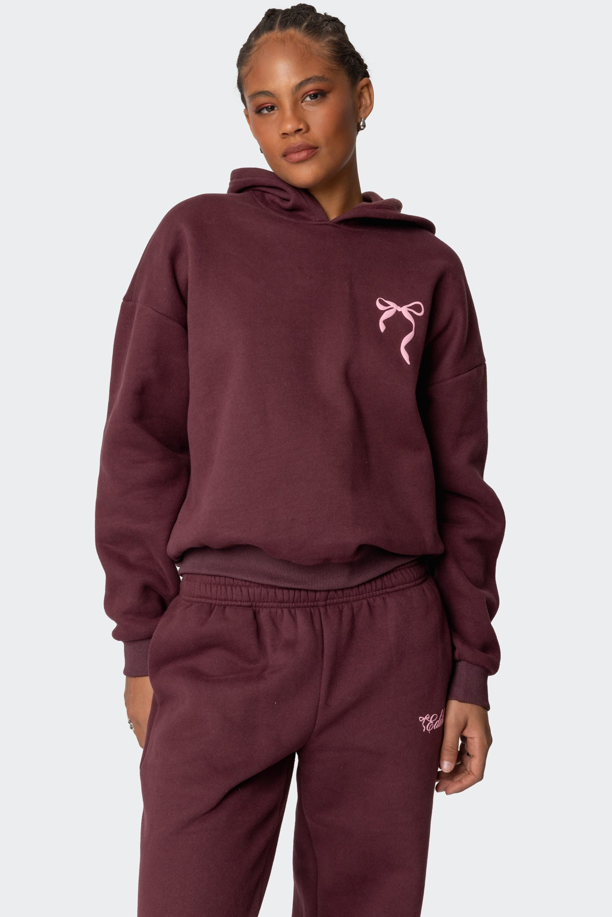 Sasha Bow Detail Hoodie