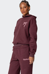 Sasha Bow Detail Hoodie