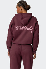 Sasha Bow Detail Hoodie