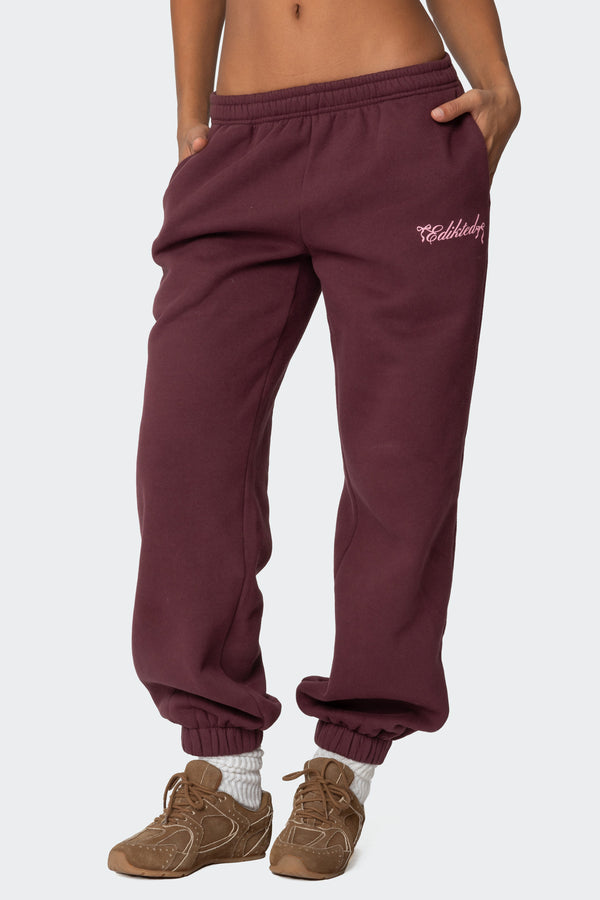 Sasha Bow Detail Sweatpants