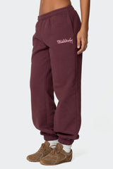 Sasha Bow Detail Sweatpants