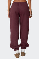 Sasha Bow Detail Sweatpants