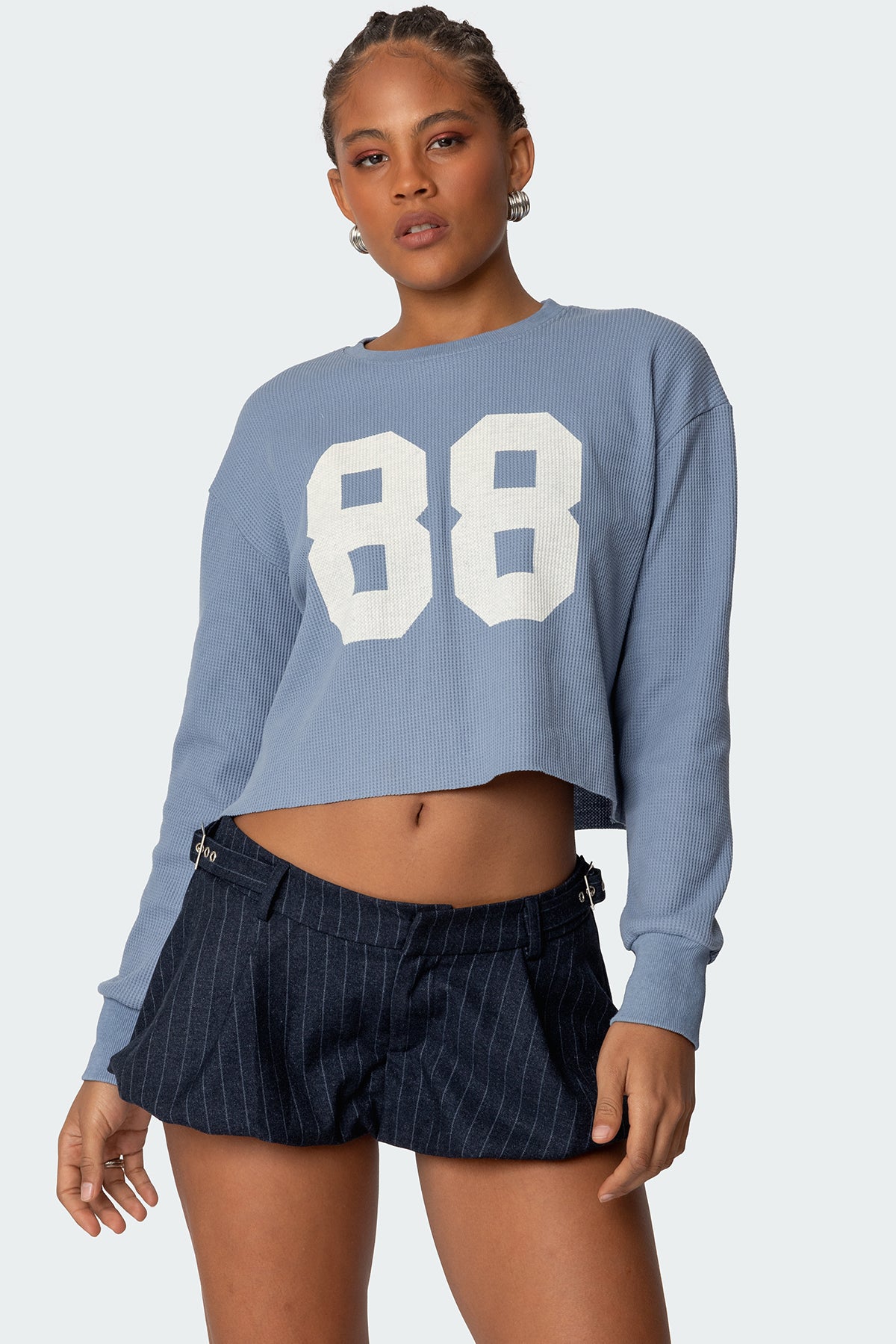 88 Waffle Long Sleeve T Shirt