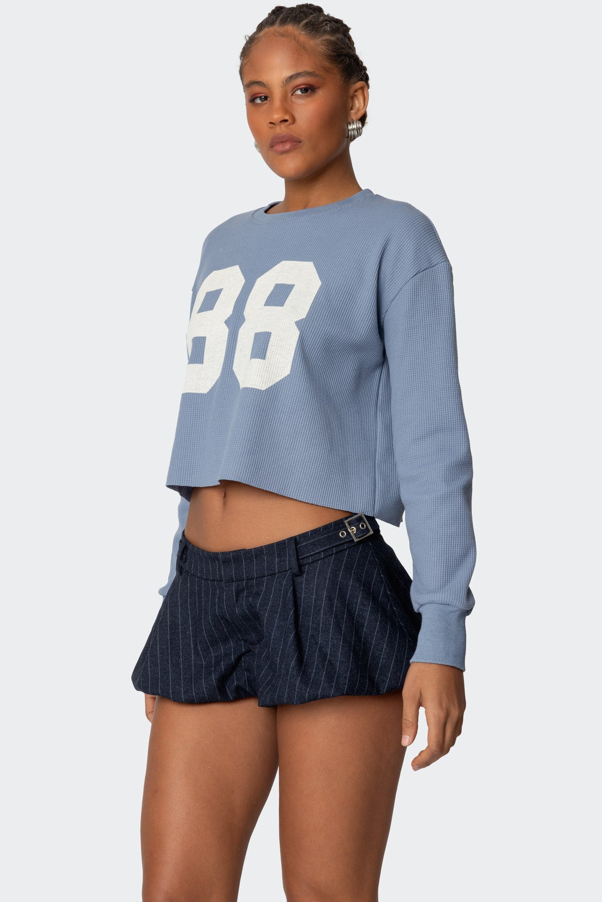 88 Waffle Long Sleeve T Shirt