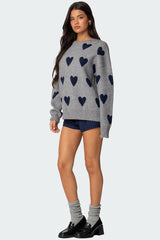 Big Heart Oversized Sweater