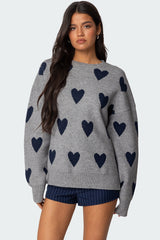 Big Heart Oversized Sweater