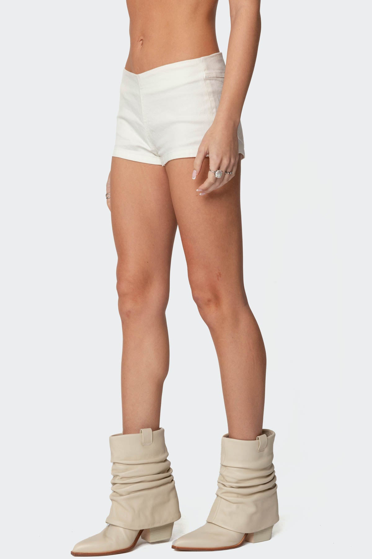 Dinah Denim Micro Shorts