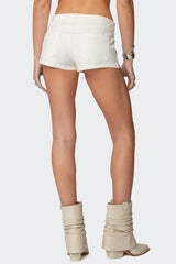 Dinah Denim Micro Shorts