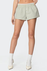 Lenorah Gingham Boxer Shorts