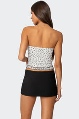 Laurie Polka Dot Tube Top