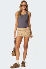 Mavis Cargo Mini Skort