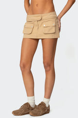 Mavis Cargo Mini Skort