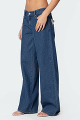 Lacey Pocket Low Rise Jeans