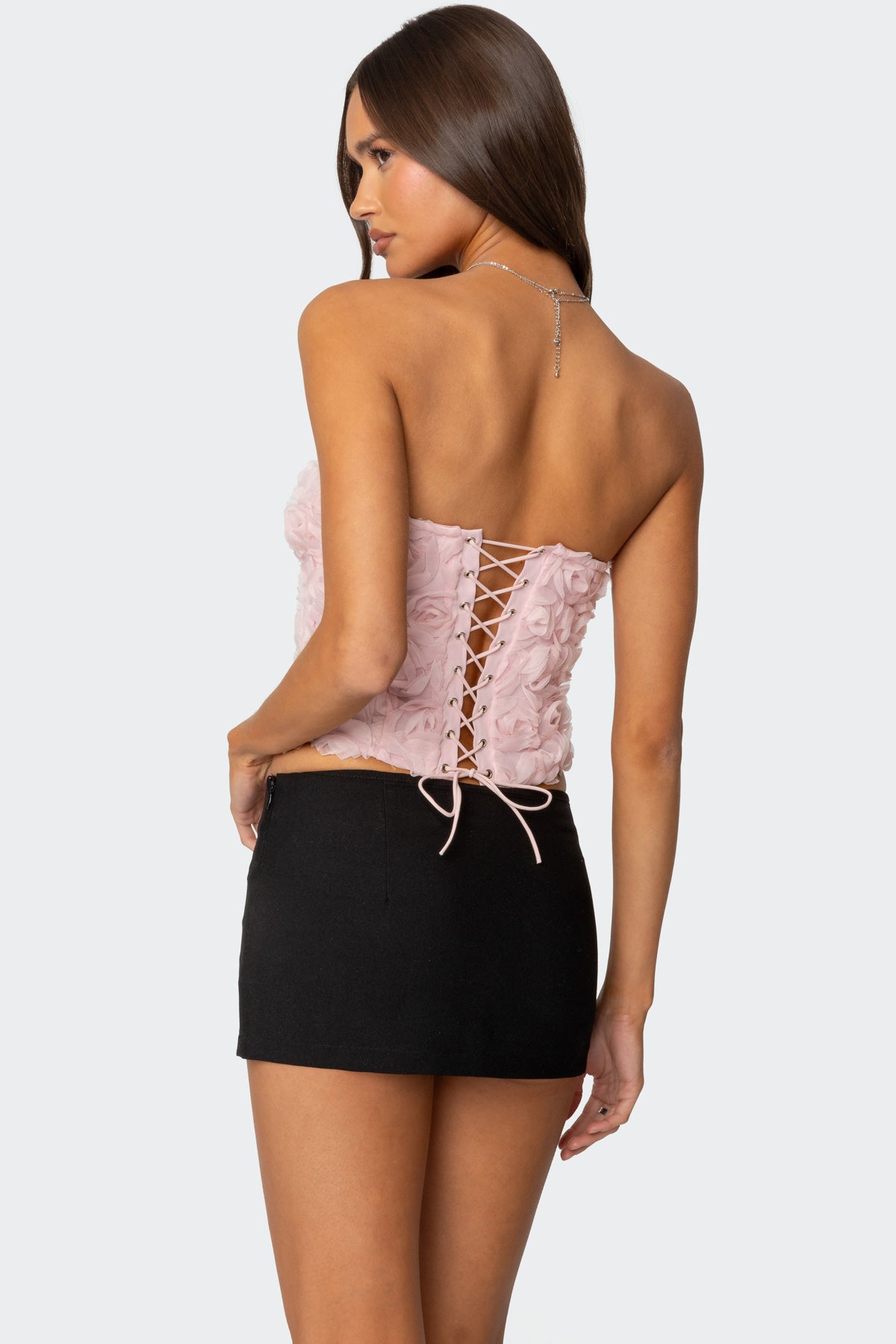 Rosee Textured Floral Corset