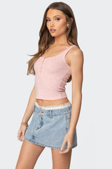 Tiana Henley Tank Top