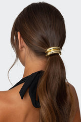 Gold Cuff Hair Tie