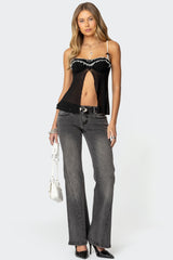 Colton Boot Cut Low Rise Jeans