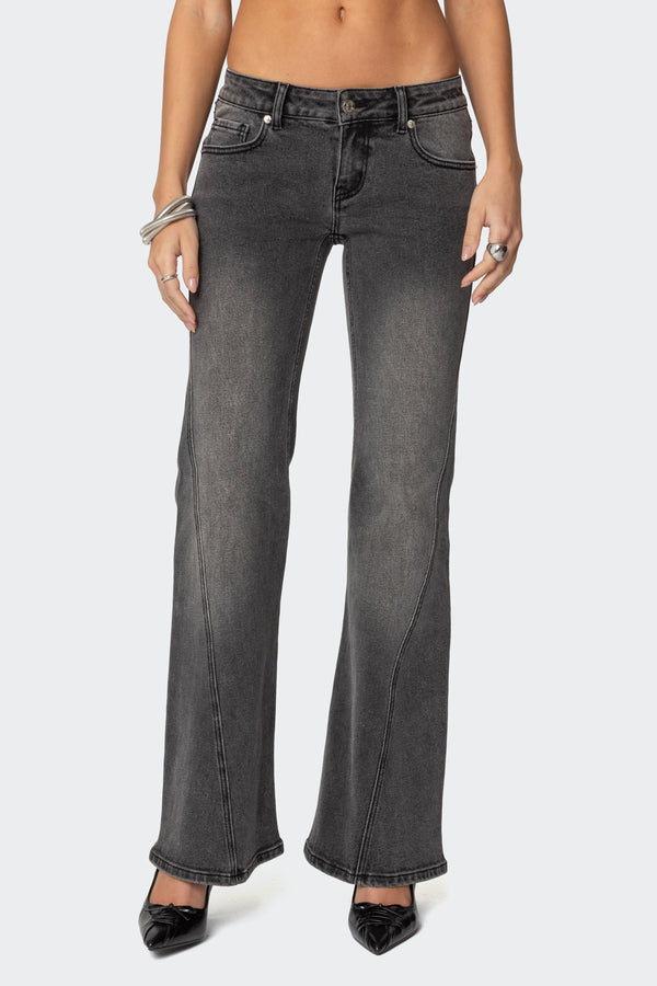 Colton Boot Cut Low Rise Jeans