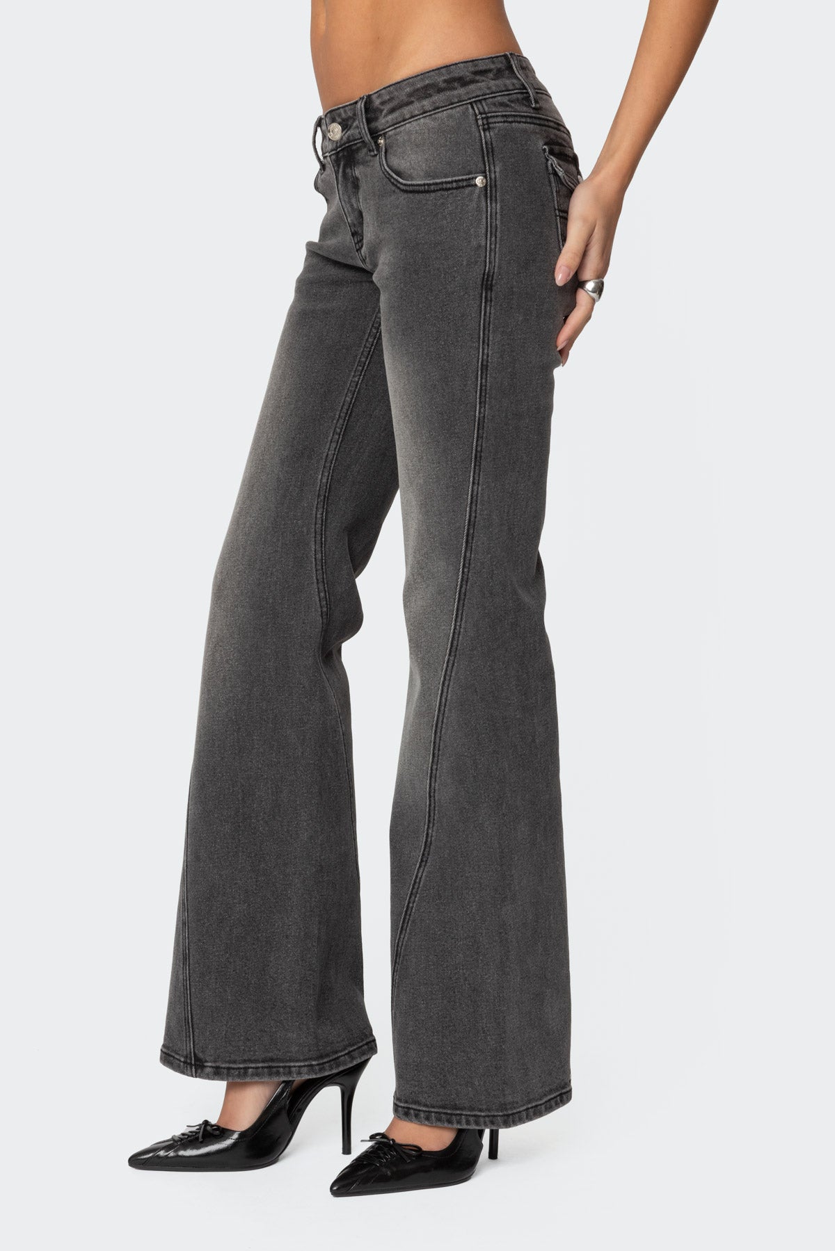 Colton Boot Cut Low Rise Jeans