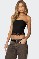 Elaina Lacey Strapless Top