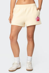 Orchid Babe Sweat Shorts