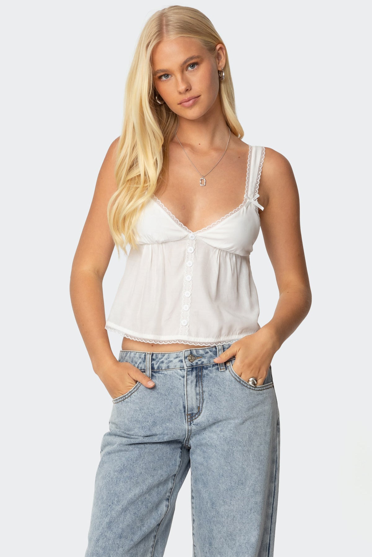 Andea Babydoll Tank Top