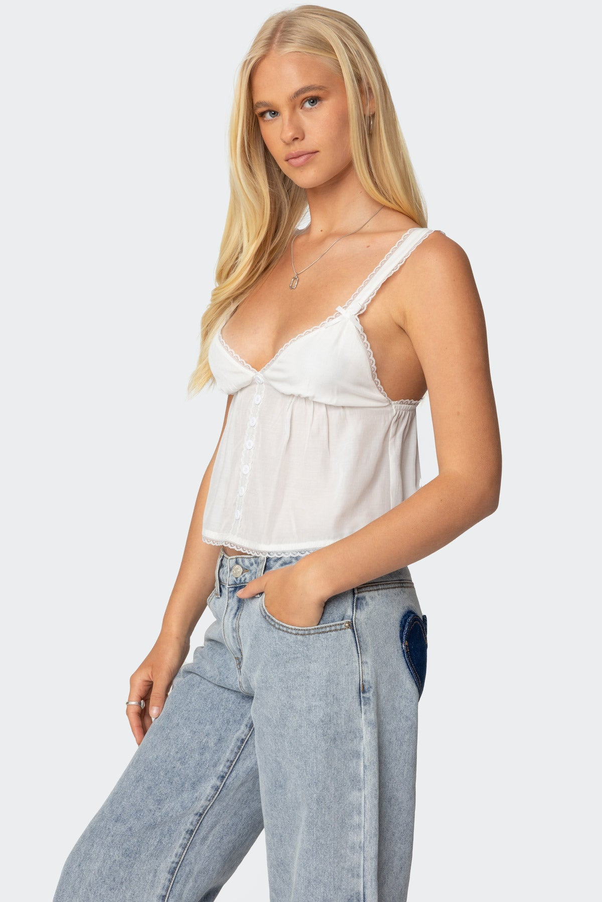 Andea Babydoll Tank Top