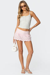 Emory Eyelet Mini Skort