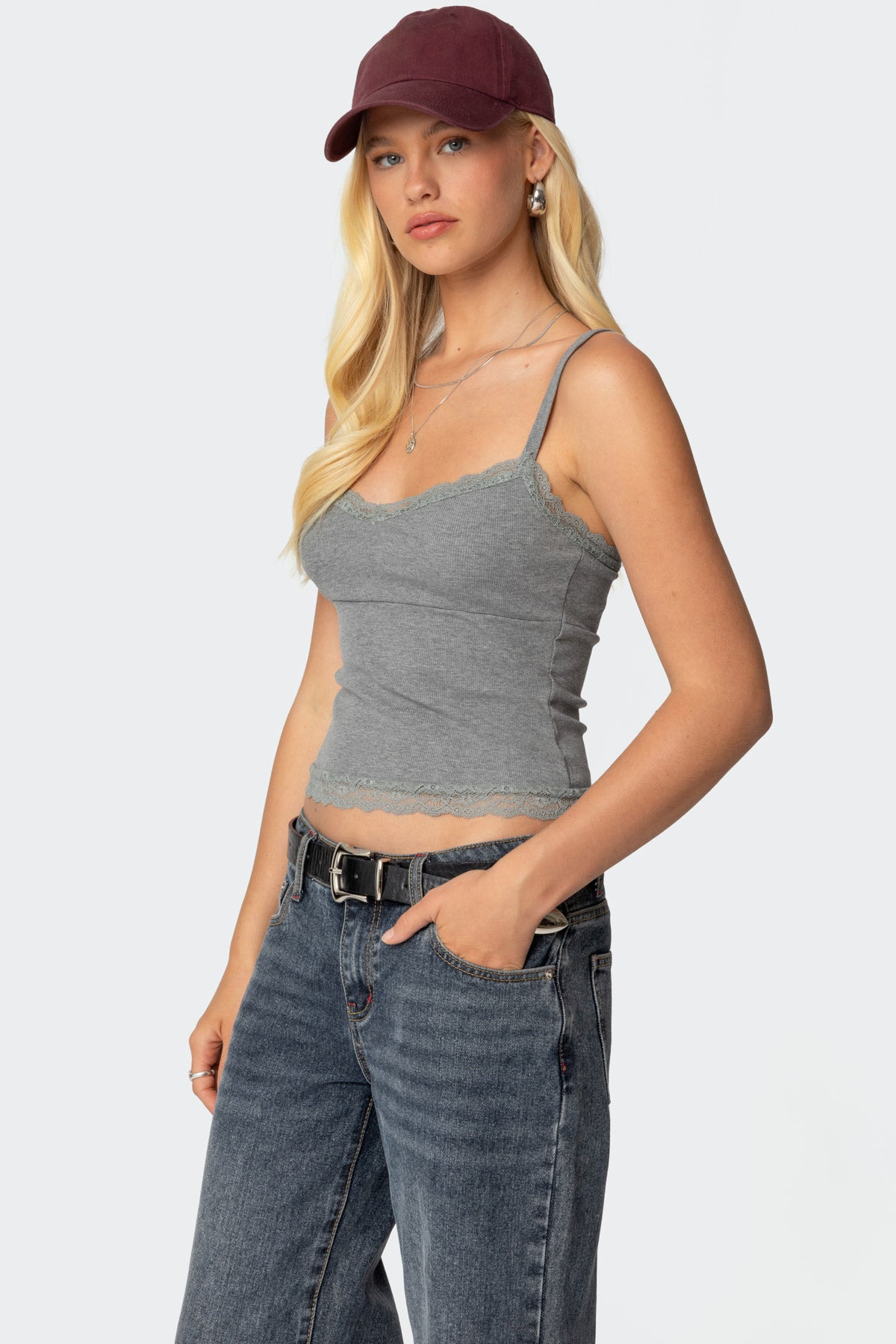 Mireille Lacey Tank Top