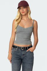 Mireille Lacey Tank Top