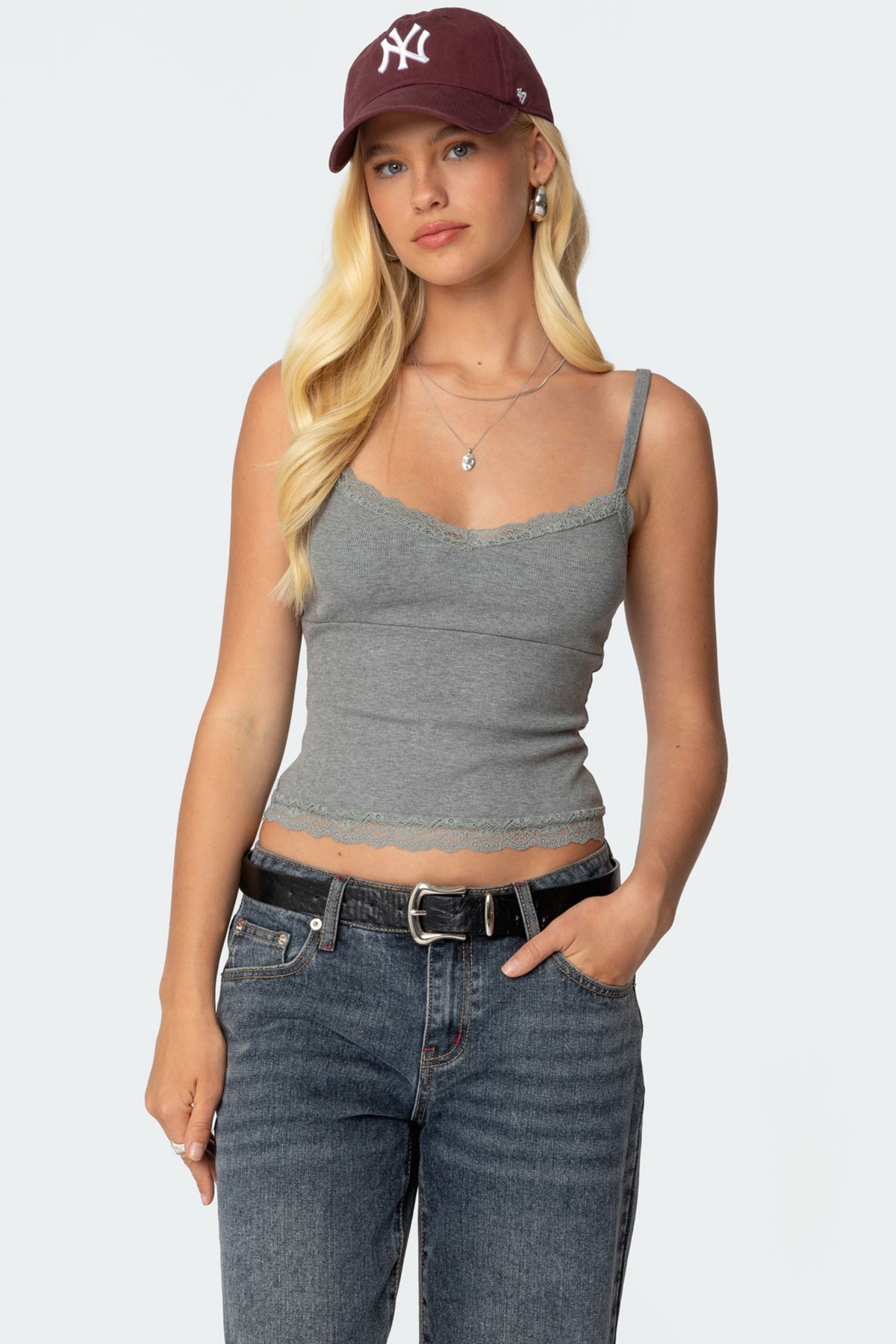 Mireille Lacey Tank Top