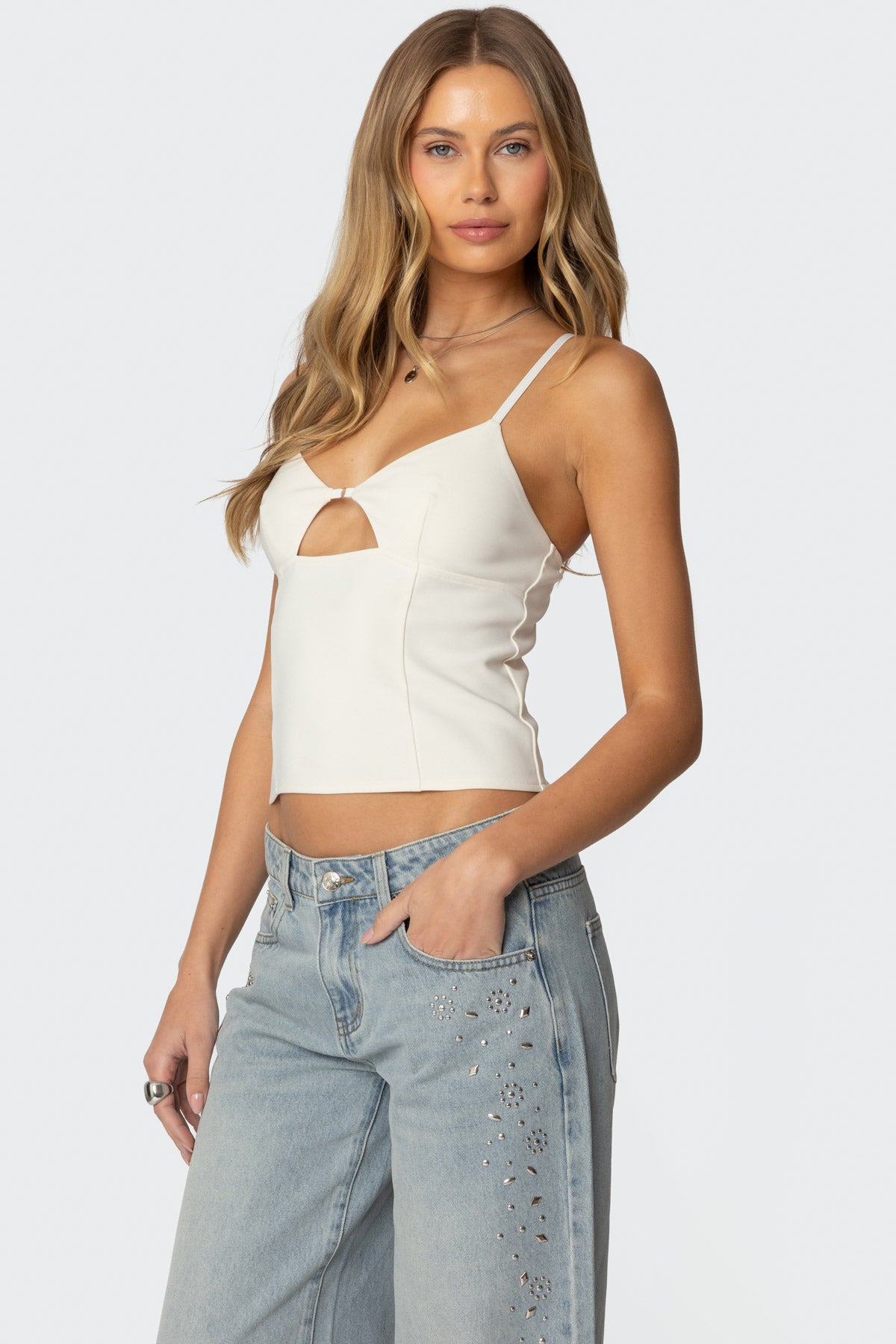 Liana Cut Out Tank Top