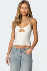 Liana Cut Out Tank Top