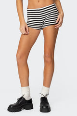 Hali Striped Knit Shorts