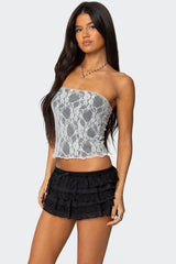 Allison Lace Tube Top