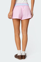 Baylee Contrast Striped Shorts