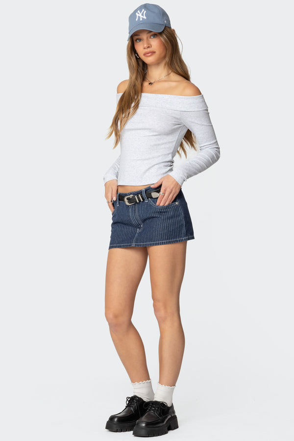 Claudie Fold Over Top