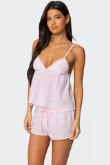 Talula Eyelet Babydoll Top