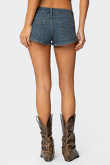 Jagger Low Rise Denim Shorts